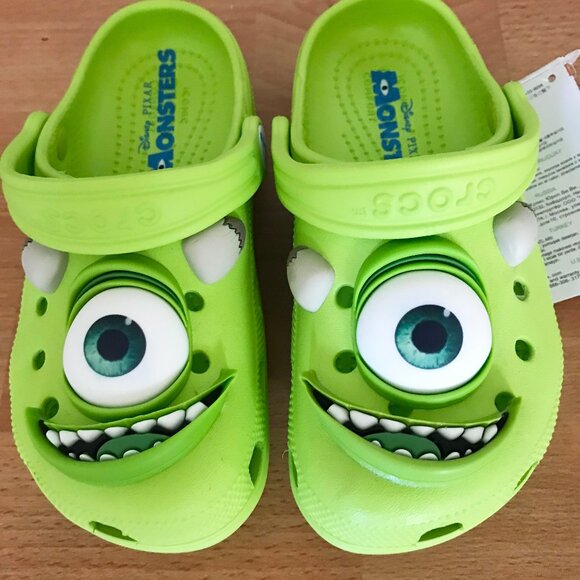 New Crocs Kids Boys Girls Shoes Monsters Inc Clogs, Slip On Shoes C11 - Picture 1 of 2